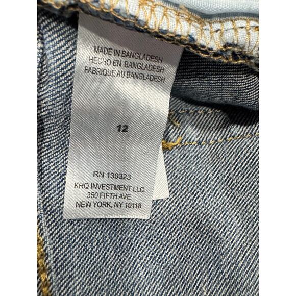 Lucky Brand Boys Classic Fit Straight Jeans 12 Blue Denim 5-Pockets - Picture 7 of 10